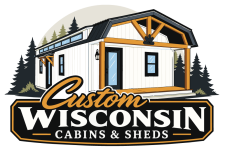 Custom Wisconsin Cabins Sheds logo