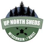 up north sheds logo